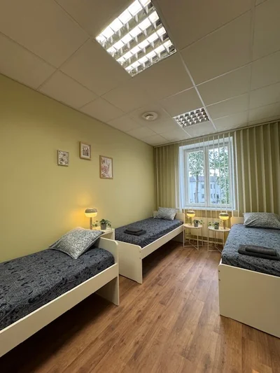 Triple room seating area